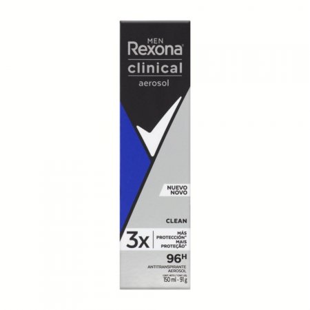 Desodorante Rexona Clinical Men Aerosol Masculino com 150ml