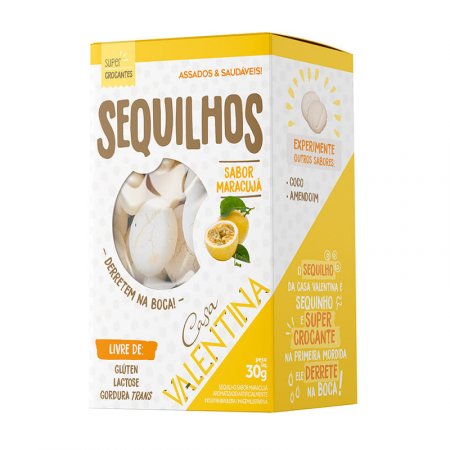 Sequilhos Maracuja 30g - Casa Valentina