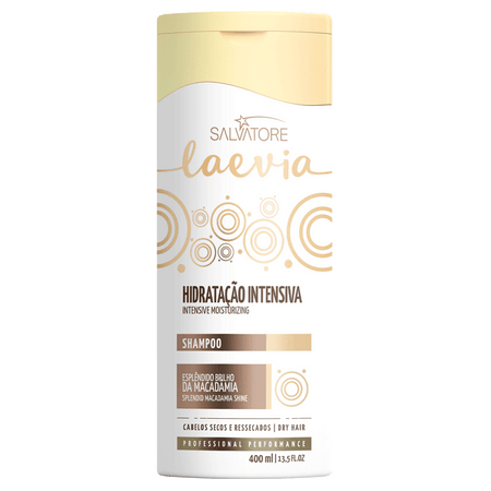 SHAMPOO HIDRATAÇÃO INTENSIVA 400 ML SHAMPOO HIDRATACAO INTENSIVA 400 ML - LAEVIA NACIONAL