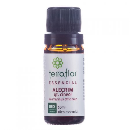 Óleo Terra Flor Essencial Natural de Alecrim qt. Cineol 10ml