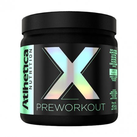 X Pre-Workout Atlhetica Grape Martine 450g