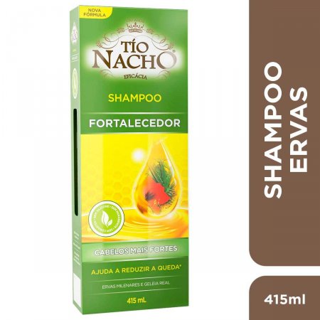 Shampoo Tio Nacho Fortalecedor Ervas Milenares com 415ml