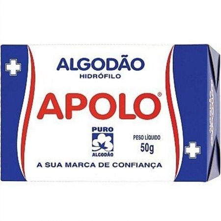 Algodão Apolo CAIXA 50gr
