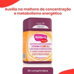 Vitamina D Addera +Energia 1.000UI com 90 Comprimidos
