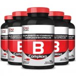 Kit 5 Complexo B 500mg Chá Mais 60 cápsulas