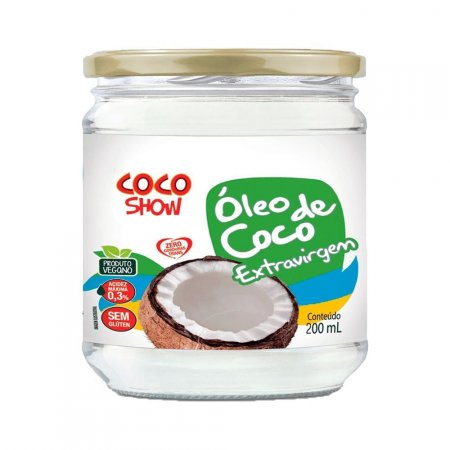 Óleo de Coco Extravirgem Coco Show 200ml Copra