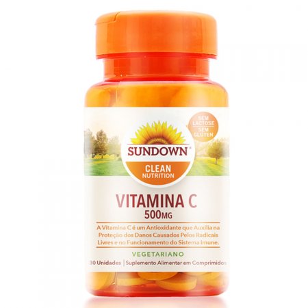 Vitamina C 500mg Imunidade (30 comprimidos) - Sundown