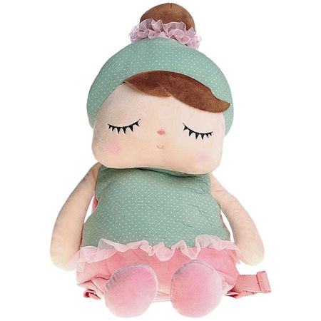 Mochila Metoo Angela Lai Ballet Verde (3a+) - Metoo 3230 MOCHILA DOLL ANGELA LAI BALLET  METOO