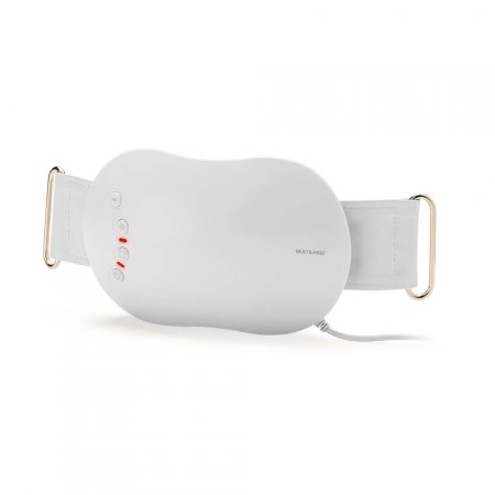 Cinta Massageadora Multilaser Slim Shape Bivolt Branca - HC015