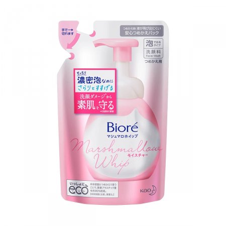 Refil Sabonete Facial Bioré Marshmallow Whip Moisture com 130ml