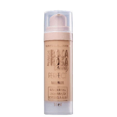 Perfect Base Matte Boca Rosa Beauty by Payot 30ml Cor Adriana