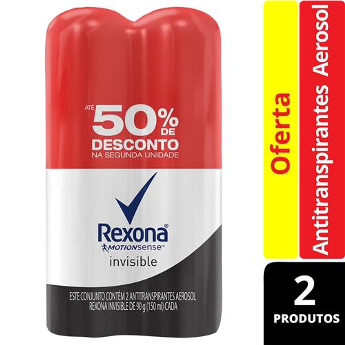 Desodorante Rexona Motion Sense Cotton Dry - Feminino 150ml - (Link de  venda abaixo) 