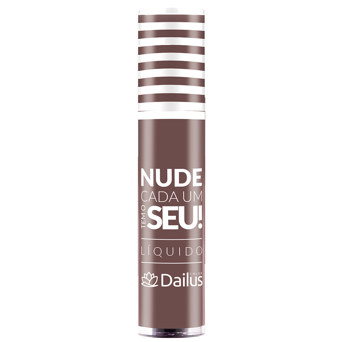 Batom Líquido Dailus Nude Cada Um Tem o Seu! Cinza Vinil