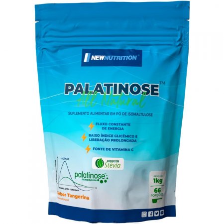 Palatinose All Natural 1Kg Tangerina NEWNUTRITION