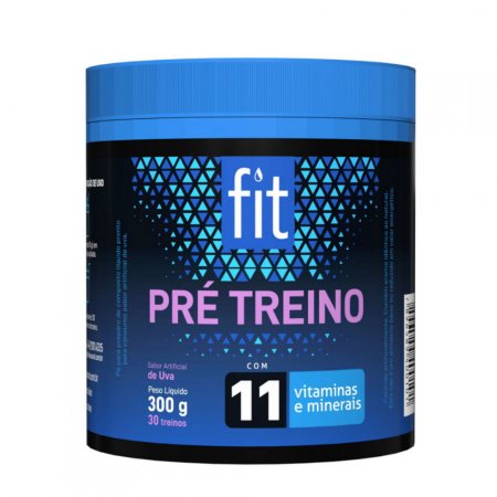 Fit Pre Treino Uva Stevita 300g