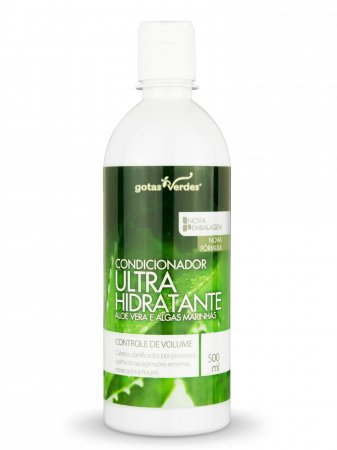 Condicionador Aloe Vera Gotas Verdes Ultra Hidratante Restaurador 500 ml