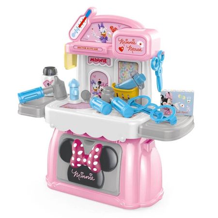 Consultório Maleta ou Bolsa de Brinquedos Minnie Multikids
