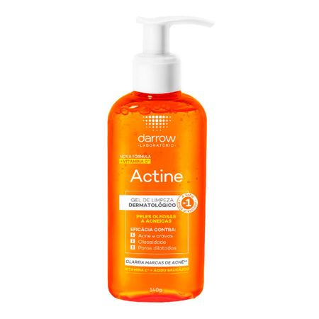 Gel de Limpeza Darrow Actine Dermatológico 140g