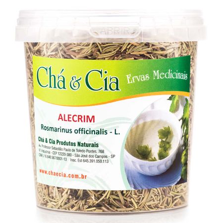 Chá de Alecrim Rosmarinus - Rosmarinus officinalis - L. 100g Alecrim Rosmarinus - Rosmarinus officinalis - L. 100g