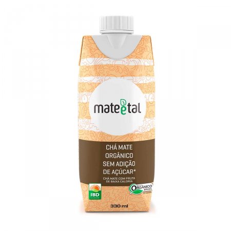 Chá Mate Orgânico Mate e Tal Sem Açúcar com 330ml
