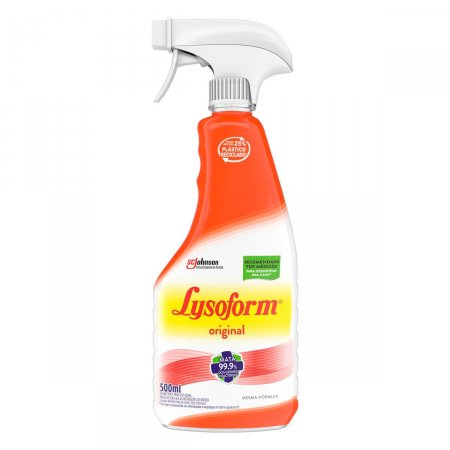 Desinfetante Lysoform Original Spray Borrifador com 500ml