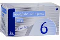 NOVOFINE 32G X 6MM C 100 UNID