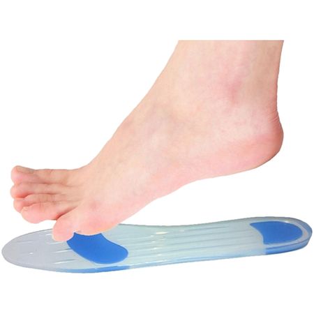 Palmilha de Silicone Com Ponto Azul Especial Orthosilic - Tam 34/35