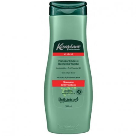 Shampoo Antirresíduos Keraplant 300ml Bothânico