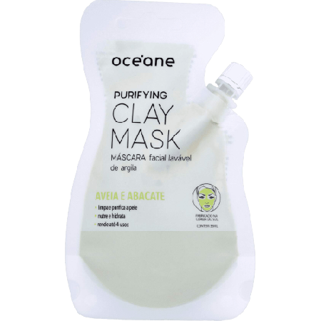 Océane  Purifying Clay Mask Argila - Máscara Facial 35ml