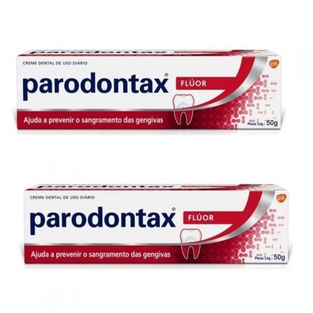 Creme Dental Parodontax 50g Fluor (kit c/ 02un)