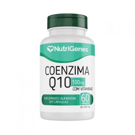 Coenzima Q10 100 mg - 60 CÁP - Nutrigenes