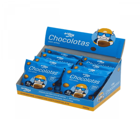 Chocolotas +Mu Amendoim com 12 Pacotinho 360g