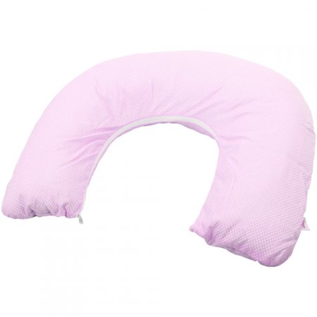 Almofada para Amamentação Poá Rosa