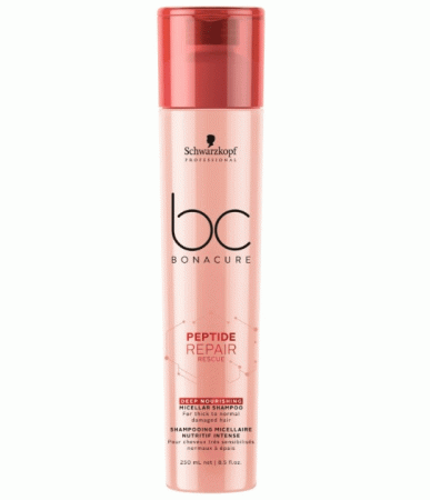 Shampoo Schwarzkopf BC Bonacure Peptide Repair Rescue Deep Nourishing 250ml