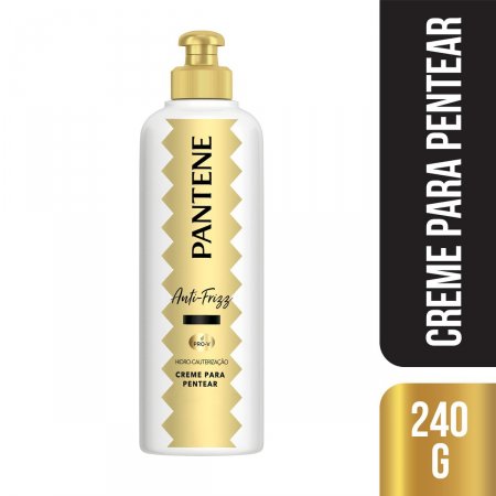 Creme para Pentear Pantene Pro-V Anti-Frizz Hidro-Cauterização com 240g
