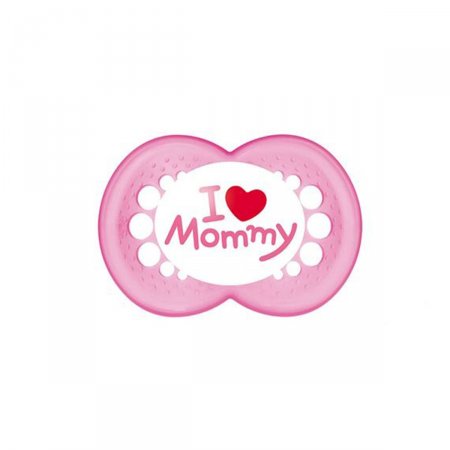 Kit Chupeta MAM Mom & Dad Girls Tamanho 2 - maiores de 6 meses Cores Sortidas com 2 unidades