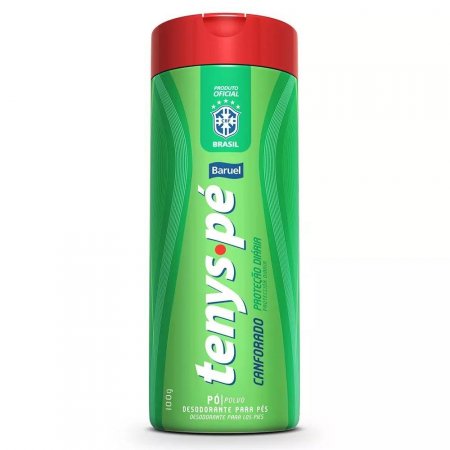 Tenys Pé Baruel Talco Canforado 100gr