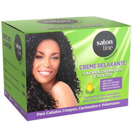 Creme Relaxante Óleo de Coco E De Avelã Salon Line 200G
