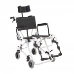 Cadeira de Banho Em Alumínio Reclinável H3 Ortobras