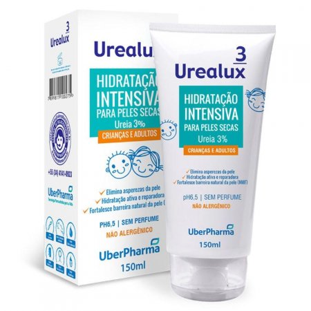 Urealux 3% Creme Hidratante De Ureia 150ml - Uberpharma