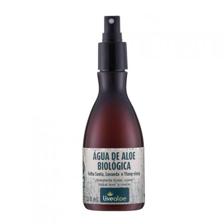 Água Biológica Livealoe Natural de Aloe Vera com Folha Santa 210ml