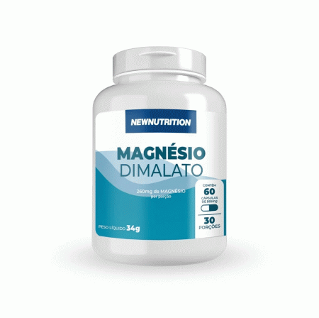 NewNutrition Magnésio Dimalato 60 Cápsulas