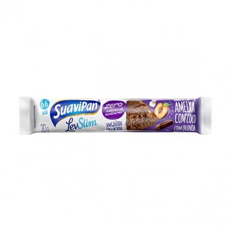 Barra Suavipan ameixa, coco e chocolate 20g