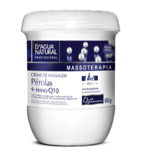 Creme de massagem Pérolas Q10 650g