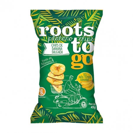 Banana Chips Salgada Roots to go 45g