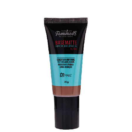Base Líquida 40g TB Make Pausa para Feminices Bruna Tavares Hipoalergênica Matte E20