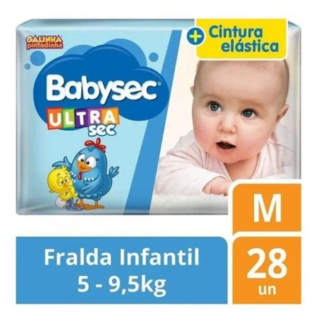 Fralda Babysec Galinha Pintadinha Pants Mega Xxg 20 Unids