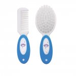 Kit Bebê Pente e Escova Azul - Unik