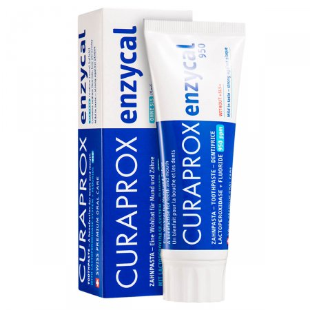 Pasta de Dente Curaprox Enzycal 950 com 75ml