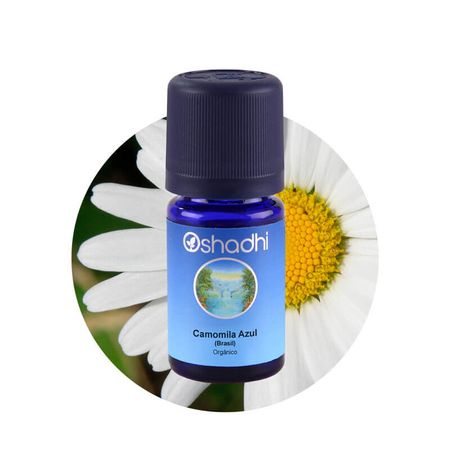 Óleo Essencial de Camomila Azul Brasil 5ml Oshadhi